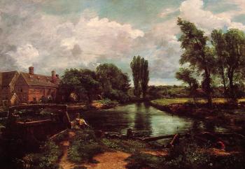 John Constable : A Water-Mill
